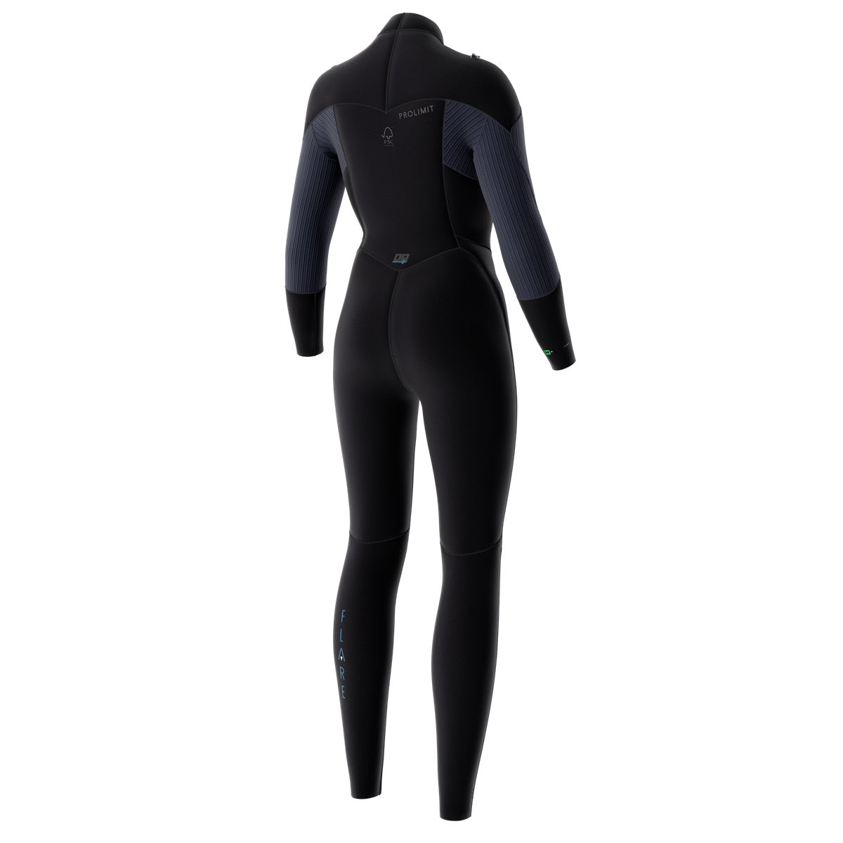 Flare Steamer C-Zip - Black/Navy