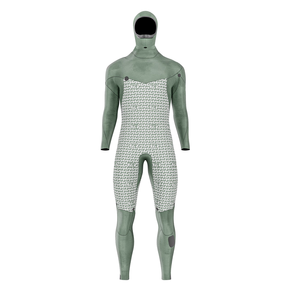 Vapor Steamer C-Zip 6/4 Hooded - inside front