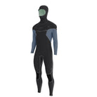 Vapor Steamer C-Zip Hooded - Black/Blue