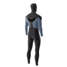 Vapor Steamer C-Zip Hooded - Black/Blue