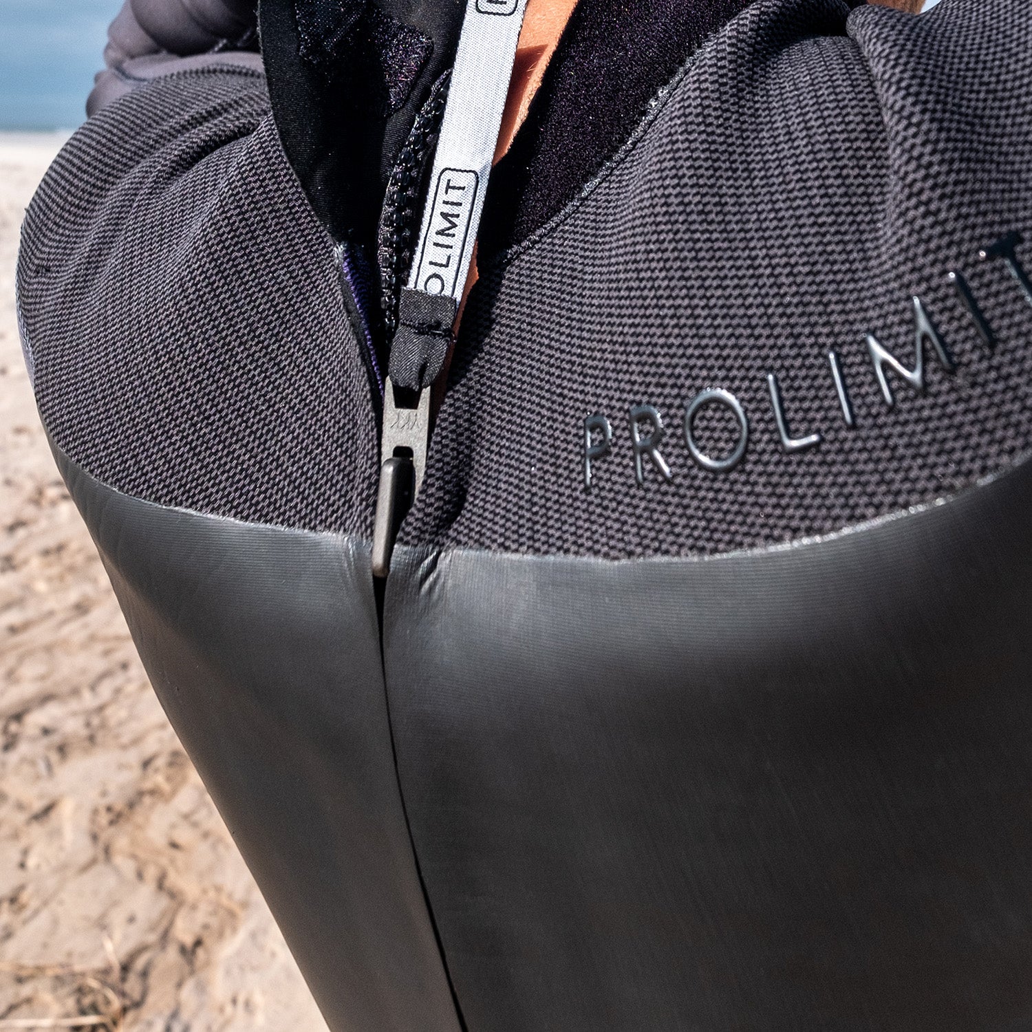 Scarpe Da Muta Prolimit Raider V-Strap 2mm | Punta Tonda Unisex | Nero - Foto 11