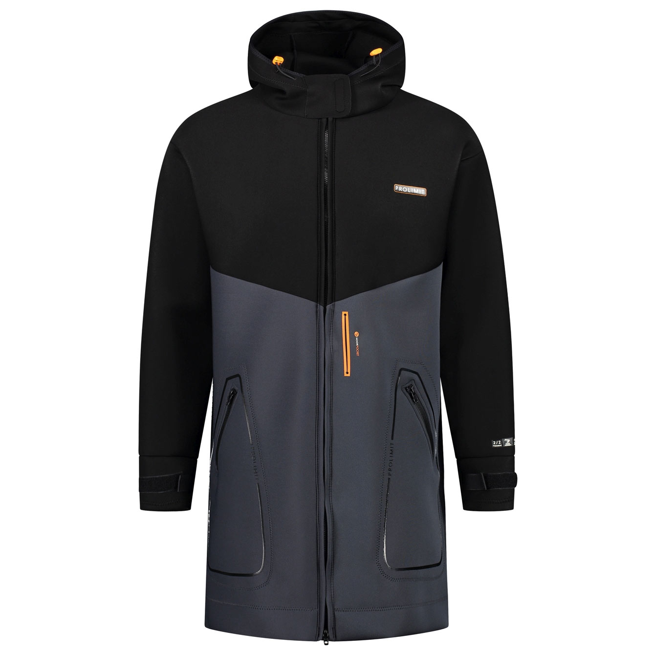 Grey/Black/Wine Prolimit Womens Pure Racer Oxygen Wetsuit Jacket 05041 